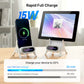 📱⚡ NU 50% KORTING! 15W Draadloze Snellader met Telefoonstandaard – Verstelbaar, Handsfree & Qi-Compatibel