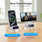 📱⚡ NU 50% KORTING! 15W Draadloze Snellader met Telefoonstandaard – Verstelbaar, Handsfree & Qi-Compatibel