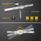 🔥24 in 1 DlY Screwdriver Set Magnetic Compact and Portable Ratchet Screwdriver 22 Reviews