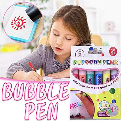 🎨 Magische Puffy Paint Pennen – 3D Kleureffect, Leuk Voor Knutselen & Creatieve Projecten | 48% KORTING