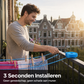 🎁 KOOP 2, KRIJG 1 GRATIS! 🏠 Draagbare Waslijn – Geen Boren, Snel Opgehangen & Overal Te Gebruiken 👕