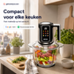 🥩 Elektrische Vleesmolen – Grote Capaciteit voor Vlees, Groenten & Meer ⚡
