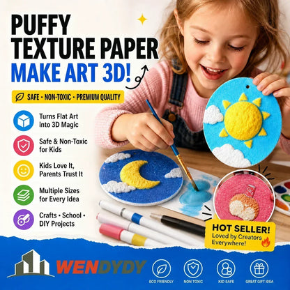 🎨 Veilig Foampapier Voor Kinderen – Zacht, Flexibel & Perfect Voor Knutselen, Leren en Creatieve Projecten ✂️