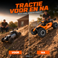 🎮🚙 1:16 RC Terreinwagen met Grote Wielen | Verhoogde Ophanging voor Buiten | Voor Avontuurlijk Rijden