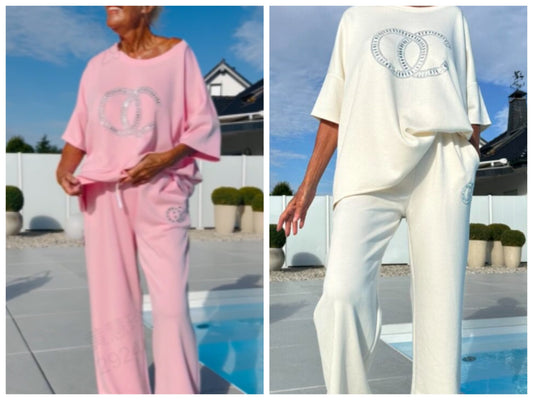 ⏳ Beperkte aanbieding! | Casual Tweedelige Dames Set – Effen Top & Losse Broek | Comfortabel & Stijlvol voor Elke Dag