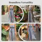 👗 NU 50% KORTING! 💥 Geometrische jumpsuit met halterhals en zijsplit – Unieke print en elastische achterkant – Veelzijdig, perfect voor zomerfeestjes of als resortkleding ✨