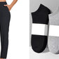 Hoge elastische broek voor dames met zakken met ritssluiting