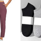Hoge elastische broek voor dames met zakken met ritssluiting