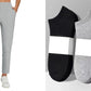 Hoge elastische broek voor dames met zakken met ritssluiting