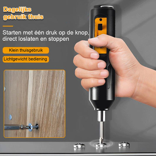 ⏳Beperkte tijd 50% korting💥Praktische Geschenken - Draagbare Elektrische Schroevendraaierset Voor Thuisgebruik