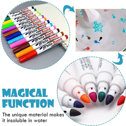 🔥 BLACK FRIDAY 50% KORTING! Magische Waterstiften met Drijvende Inkt – Creatief, Veilig & Kleurvol Speelplezier ✨🖌️