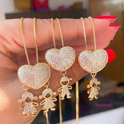 Love and my kids. - Mother's Love Necklace