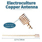 Koperen Electrocultuur Antenne – Eén Draad, Meer Groei