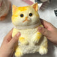 🎁😻Schattig en zacht katvormig speeltje💕(verlicht stress)