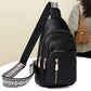 🔥Uitverkoop 50% korting🔥Damesmode Casual Effen Kleur Crossbody Tas👜