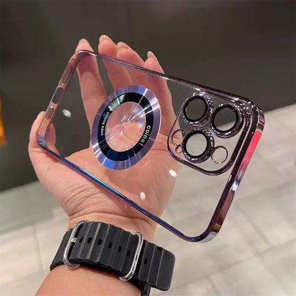 Transparant Magnetisch Geschikt Voor iPhone Hoesje