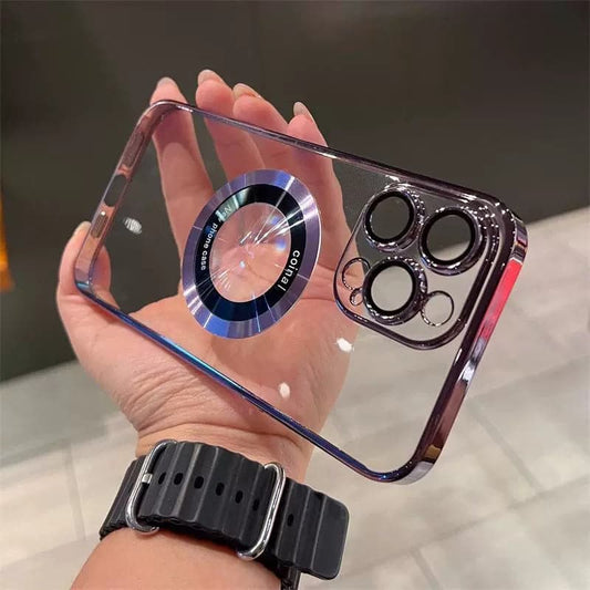 Transparant Magnetisch Geschikt Voor iPhone Hoesje