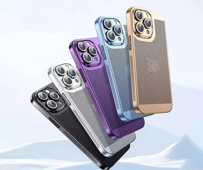 📱Geschikt Voor iPhone-telefoonhoes met galvanische warmteafvoer
