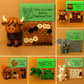 DIY dierenornamenten van knopen