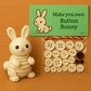 DIY dierenornamenten van knopen