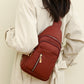 🔥Uitverkoop 50% korting🔥Damesmode Casual Effen Kleur Crossbody Tas👜