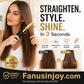 ✨ Draagbare Elektrische Stijltang & Krultang – Snel Opwarmen voor Perfecte Haarstyling | 2-in-1 Design voor Thuis & Onderweg 💇‍♀️