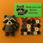DIY dierenornamenten van knopen