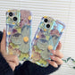 Geschikt Voor iPhone Kleurrijk Olieverfschilderij Exquisite Telefoonhoesje