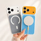 📱 Meer Dan 50.000 Verkocht! | Dopamine Color Block MagSafe Hoesje Voor iPhone – Ultraslank & Mat Design
