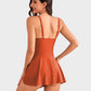 👙Laatste kans: 50% KORTING💃Eenstuks badpak voor dames met buikcontrole en knoopsluiting