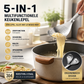 🔄🍲 KOOP 2, KRIJG 1 GRATIS! Multifunctionele Keukenlepel – Lepelen, Zeven, Scheiden, Malen & Openen | 5 Functies in 1 Handig Keukenhulpmiddel 🧂