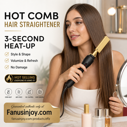 ✨ Draagbare Elektrische Stijltang & Krultang – Snel Opwarmen voor Perfecte Haarstyling | 2-in-1 Design voor Thuis & Onderweg 💇‍♀️