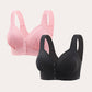 👙 1+1 GRATIS – Comfortabele Vooropening BH – Zacht, Ademend & Zonder Beugel 🤍