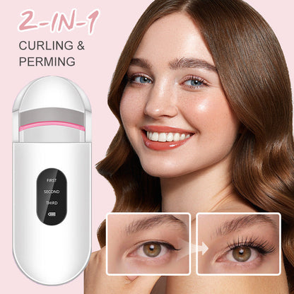 ✨ Elektrische Verwarmde Wimperkruller – Creëer Mooie, Langdurige Krul Voor Je Wimpers