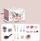 🔥 50% KORTING! 🎁 Real Cooking Mini Kitchen Toys – Complete Set van 22 Stuks met Fornuis & Keukengerei voor Kinderen | Perfect als Cadeau 🍳👨‍🍳