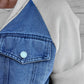 Nieuwe producten zijn op de markt! ! ! 49% korting op nieuwe producten te koop in de herfst nieuwe mode Creative Denim Cut Women