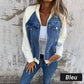 Nieuwe producten zijn op de markt! ! ! 49% korting op nieuwe producten te koop in de herfst nieuwe mode Creative Denim Cut Women