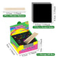 🔥 BLACK FRIDAY 50% KORTING! DIY Creatieve Regenboog-Kraspapierkunstset – Kleurrijk, Leuk & Eindeloos Creatief 🌈🖌️