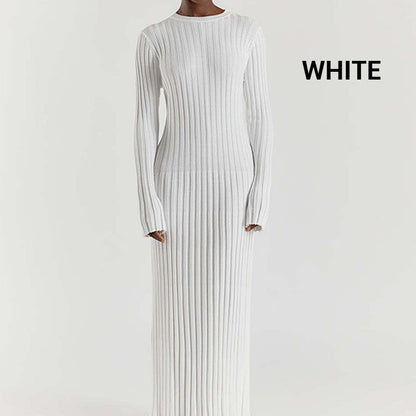 ✨ Transformeer je look in één stap! 💖 Gebreide maxi-jurken voor dames – nu 50% KORTING! 🛍️