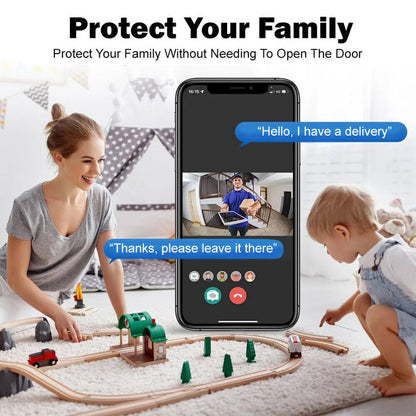 🔔 Slimme WiFi-Videodeurbel met Camera & App – Altijd Zicht, Altijd Veilig | ⏰ Nu 50% Korting!