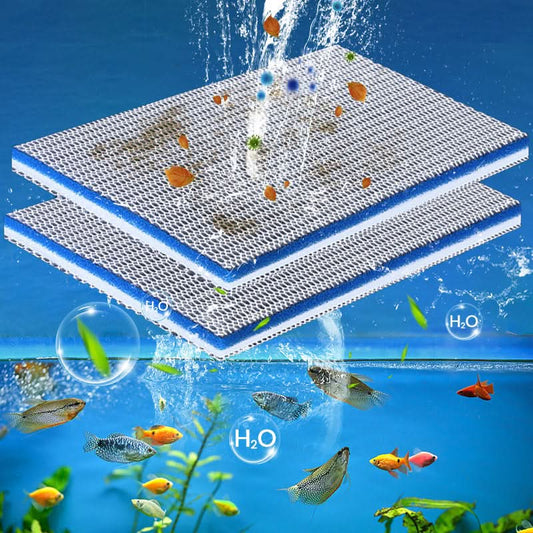 Professioneel 8D Aquarium Filterschuim – Hoge Dichtheid voor Kristalhelder Water 🐠