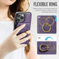 Magnetic Detachable Wallet Case with Card Holder