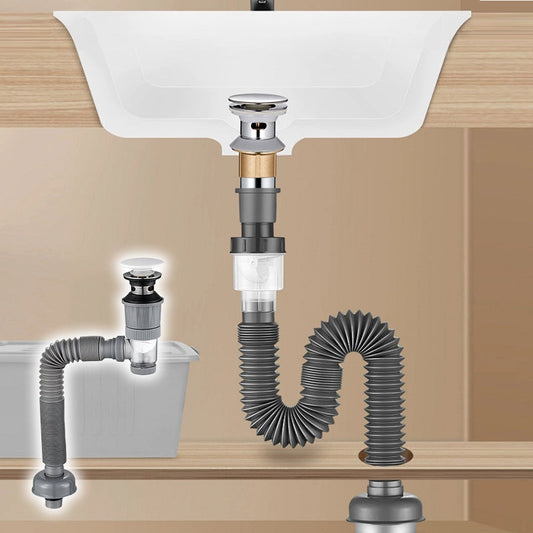 🚰 Universeel Anti-Geur Afvoersysteem | Zeg Vaarwel Tegen Rioollucht in je Keuken