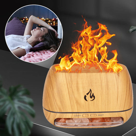 200ml Flame Etherische Olie Diffuser met 7 Kleurenwisselaars