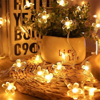🎄 KERSTSPECIAL – 60% KORTING! Waterdichte LED-kersenbloesemlichtslinger voor Buiten | Sfeervolle Verlichting voor Tuin, Terras en Schutting