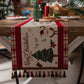 💥Uitverkoop 50% korting💥Tafelkleed met kwastjes in kerstthema