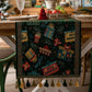 💥Uitverkoop 50% korting💥Tafelkleed met kwastjes in kerstthema