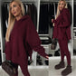 ✨Uitverkoop 50% Korting✨Women's Oversized Hoodie and Leggings Set👚