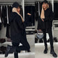 ✨Uitverkoop 50% Korting✨Women's Oversized Hoodie and Leggings Set👚