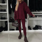 ✨Uitverkoop 50% Korting✨Women's Oversized Hoodie and Leggings Set👚
